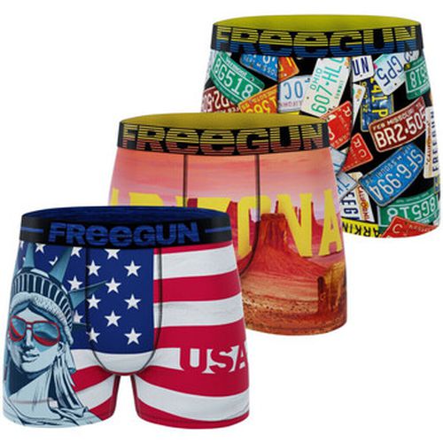 Boxers Lot de 3 boxers Garantie 2 ans Usa - Freegun - Modalova