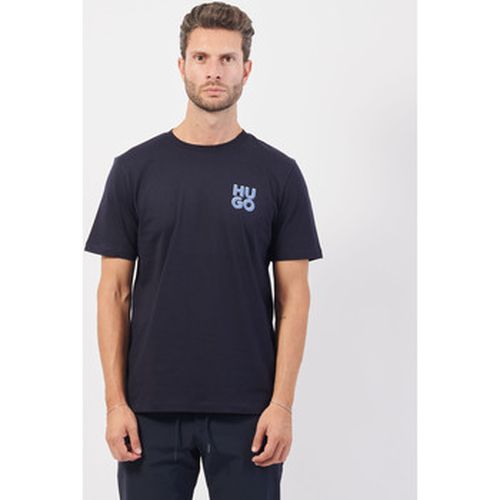 T-shirt T-shirt avec logo sur la poitrine - BOSS - Modalova