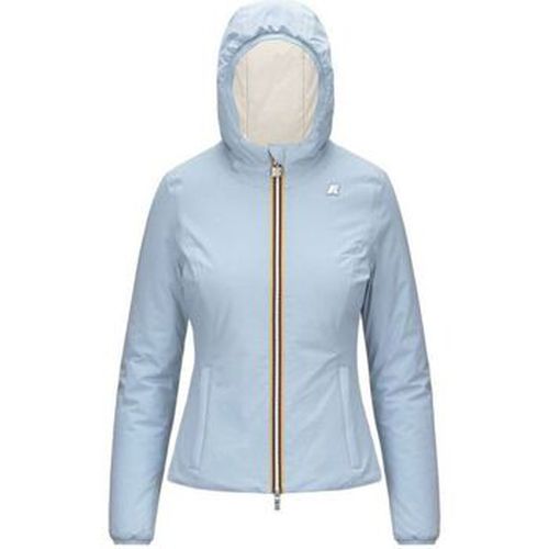 Veste Veste Lily Warm Reversible Blue A/White Gardenia - K-Way - Modalova