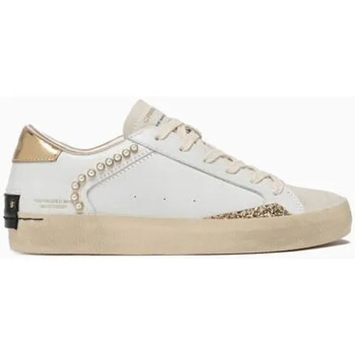 Baskets DISTRESSED 21002AA7-10 WHITE - Crime London - Modalova