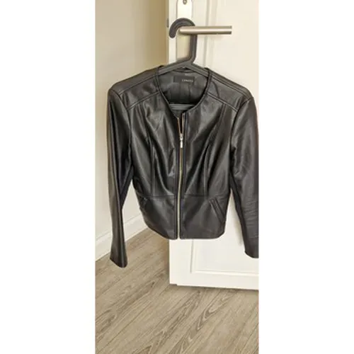 Blouson cuir femme camaieu sale