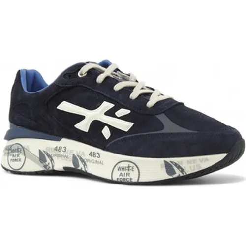 Chaussures Running Suede Sneaker Uomo Blue MOERUN-6449 - Premiata - Modalova