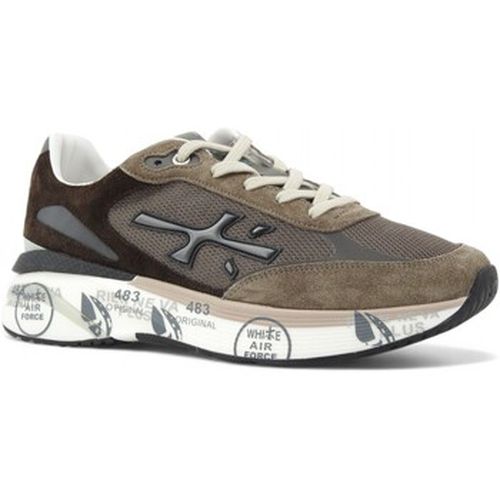 Chaussures Running Suede Sneaker Uomo Brown Grey MEORUN-6446 - Premiata - Modalova