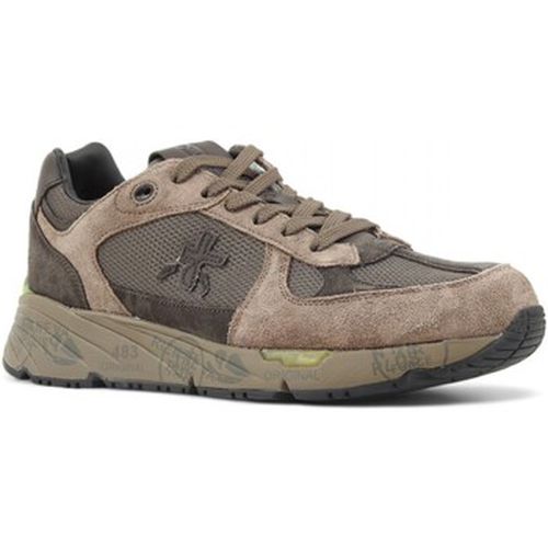 Chaussures Running Suede Sneaker Uomo Brown Grey MASE-6875 - Premiata - Modalova