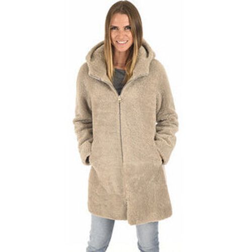 Blouson Peau lainée agneau taupe-045132 - Levis - Modalova