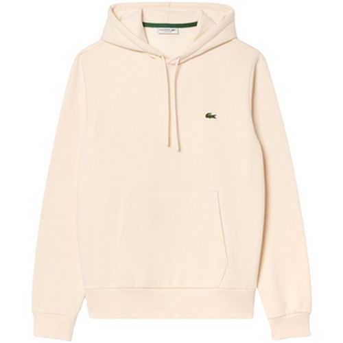 Sweat-shirt Sweatshirt a capuche Ref 57457 XFJ Blanc ecru - Lacoste - Modalova