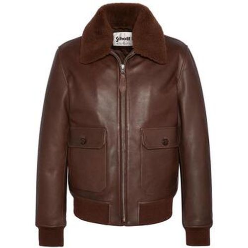 Veste Schott LCAVIATION24 BROWN - Schott - Modalova