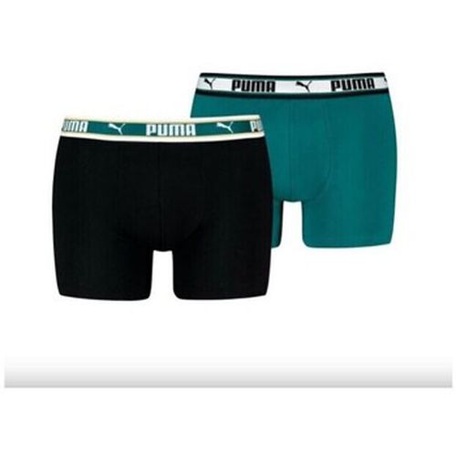 Boxers MEN DUAL LOGO BOXER 2P - SEA GREEN - L - Puma - Modalova