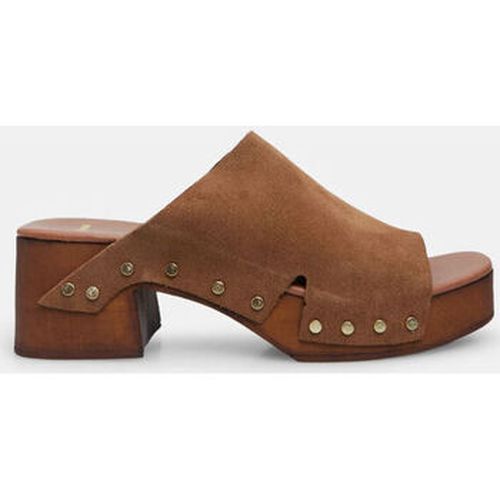 Sandales Mules en daim avec talon de - Bata - Modalova