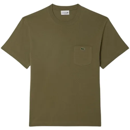 T-shirt T Shirt Ref 63659 BMY Kaki - Lacoste - Modalova