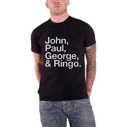 T-shirt John Paul George Ringo - The Beatles - Modalova