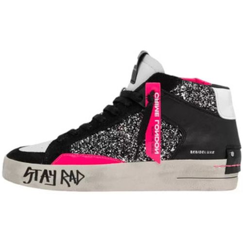 Baskets s Haut-parleurs Sk8 Hi black glitter - Crime London - Modalova