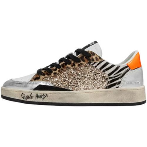 Baskets sneakers Chelsea glitter or - Crime London - Modalova