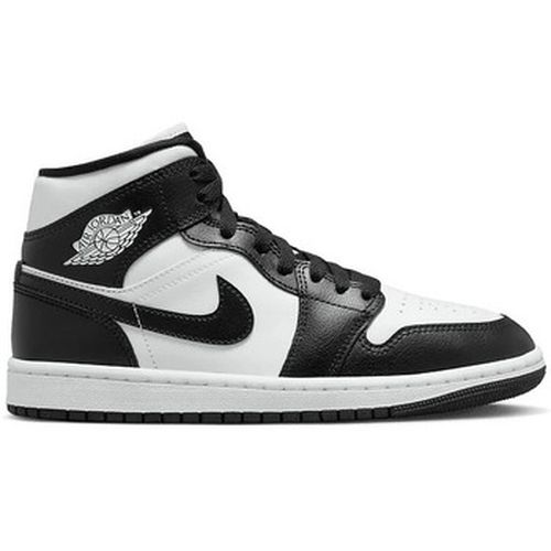 Baskets montantes 1 MID PANDA BLANC - Air Jordan - Modalova