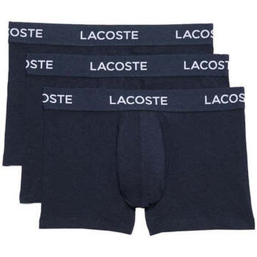 Boxers 3 Pack Cotton Stretch Trunks Navy - Lacoste - Modalova