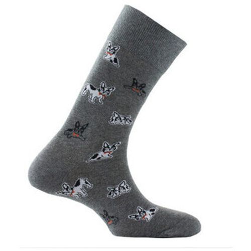 Chaussettes Mi-chaussettes en coton all over bulldogs MADE IN FRANCE - Kindy - Modalova