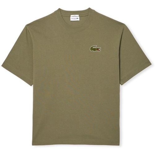 T-shirt T-Shirt Loose Fit - Kaki - Lacoste - Modalova