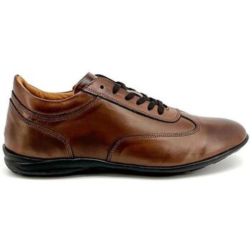 Baskets Raul - Leather Brown - Duca Di Morrone - Modalova