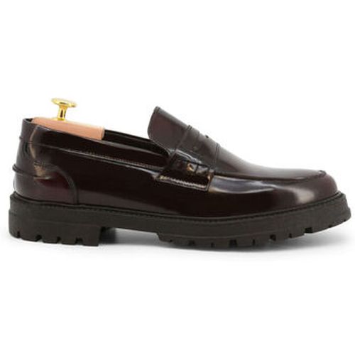 Chaussures bateau Zeno - Leather Bordeaux - Duca Di Morrone - Modalova