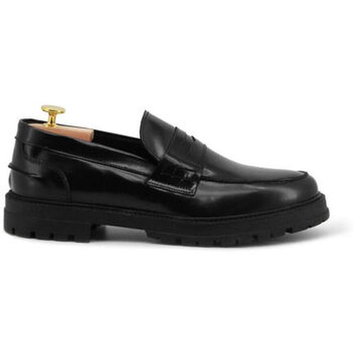 Chaussures bateau Zeno - Leather Black - Duca Di Morrone - Modalova