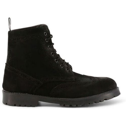 Bottes Fausto - Suede Black - Duca Di Morrone - Modalova