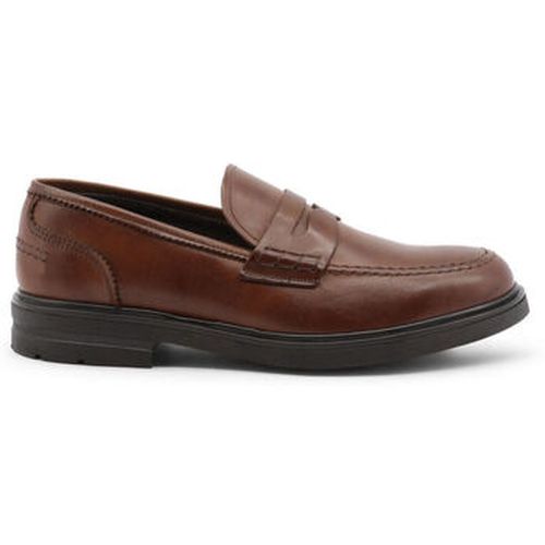 Chaussures bateau Lupo - Leather Brown - Duca Di Morrone - Modalova