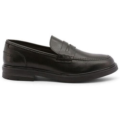 Chaussures bateau Lupo - Leather Black - Duca Di Morrone - Modalova