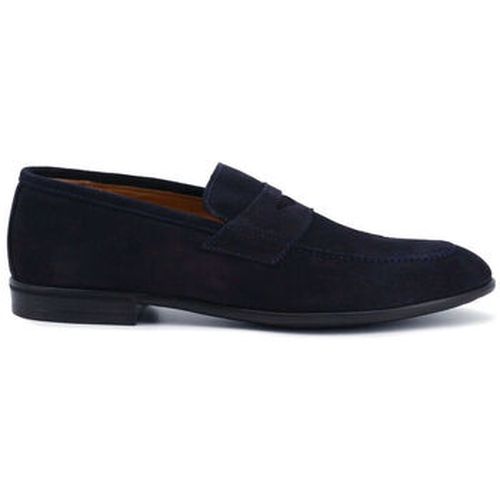 Slip ons Leone - Suede Blue - Duca Di Morrone - Modalova