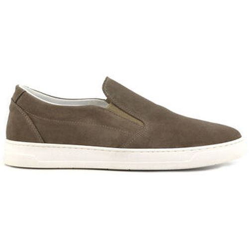 Slip ons Elia - Suede Dove Gray - Duca Di Morrone - Modalova