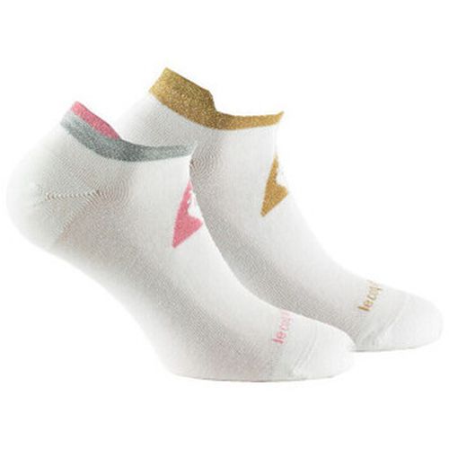 Chaussettes Lot de 2 paires d'invisibles en coton coloré - Le Coq Sportif - Modalova