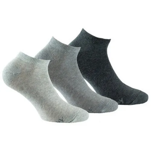 Chaussettes Pack de 3 paires d'invisibles en coton - Kindy - Modalova