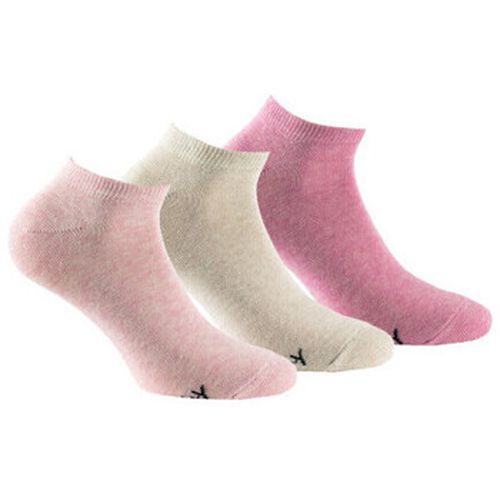 Chaussettes Pack de 3 paires d'invisibles en coton - Kindy - Modalova