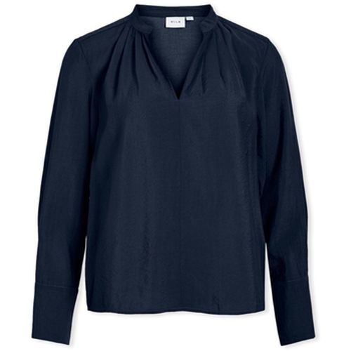 Blouses Top Milla L/S - Navy Blazer - Vila - Modalova