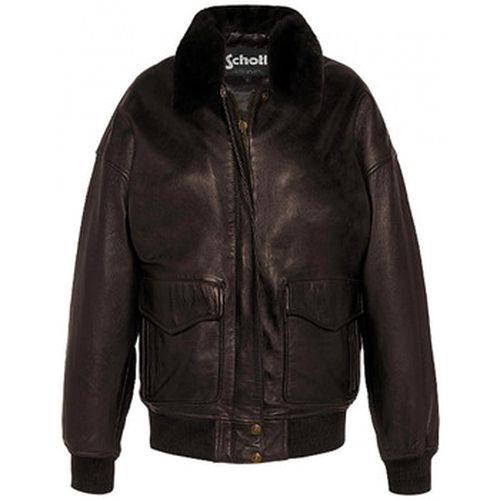 Veste Schott LCW9185 DARK BROWN - Schott - Modalova