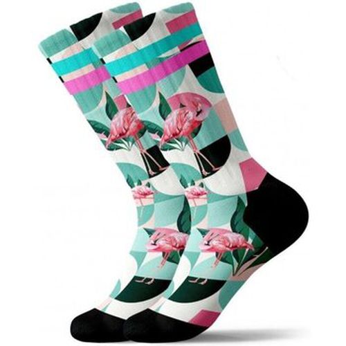 Chaussettes Chaussettes Coton FLAM70 Cyan Rose - Pullin - Modalova