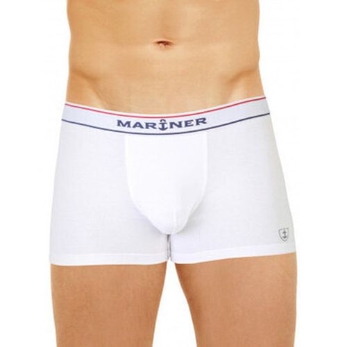 Caleçons Shorty uni en coton stretch - Mariner - Modalova