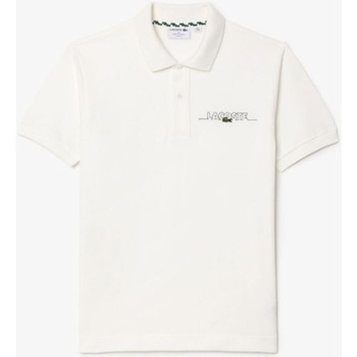 T-shirt SHORT SLEEVED RIBBED COLLAR - Lacoste - Modalova