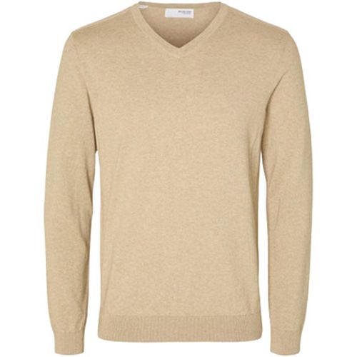 Sweat-shirt Slhberg Ls Knit V-Neck Noos - Selected - Modalova