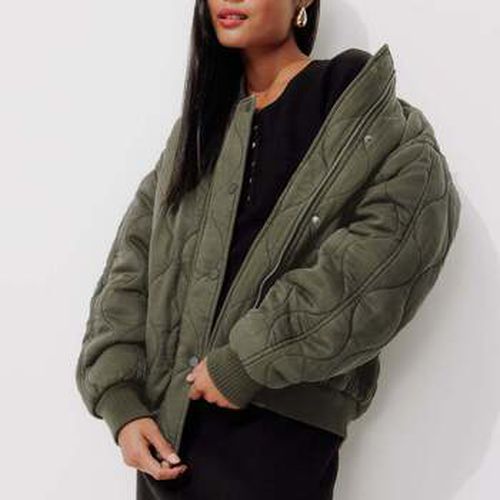 Blouson Bomber en lyocell matelassé - Promod - Modalova