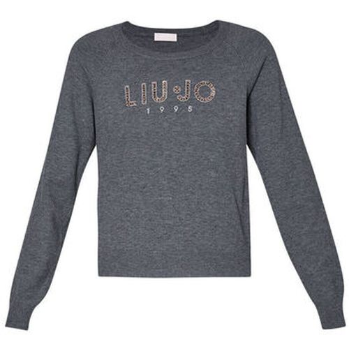 Pull Pull avec logo et strass - Liu Jo - Modalova