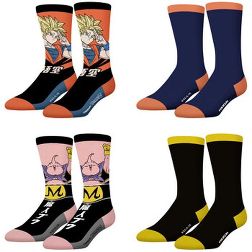 Chaussettes Lot de 4 paires de chaussettes Dragon Ball Z Songoku Buu - Freegun - Modalova