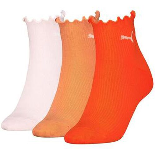 Chaussettes women ruffle quarter 3p - Puma - Modalova