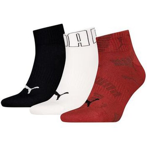 Chaussettes unisex mesh logo quarter 3p - Puma - Modalova