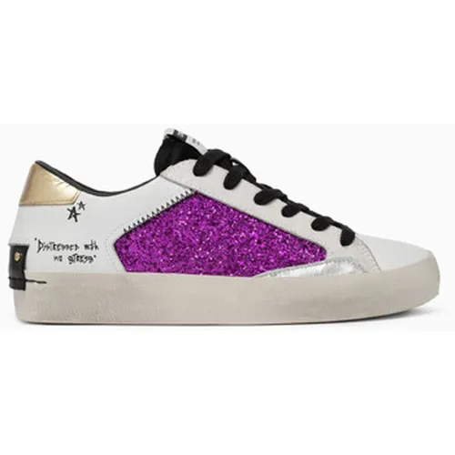 Baskets - Sneakers DISTRESSED Fuchsia - Crime London - Modalova