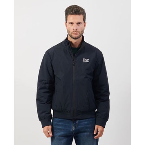 Blouson Doudoune avec logo et zip - Emporio Armani EA7 - Modalova