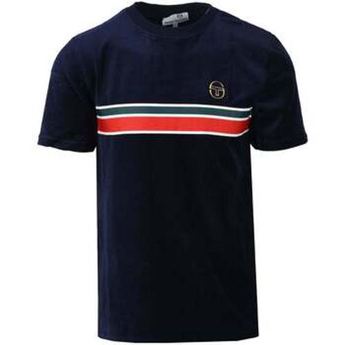 T-shirt Ayme Velour T-Shirt Maritime Blue - Sergio Tacchini - Modalova