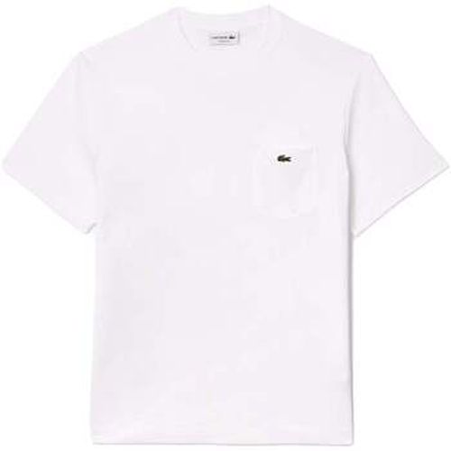 T-shirt Chest Pocket Cotton T-Shirt White - Lacoste - Modalova