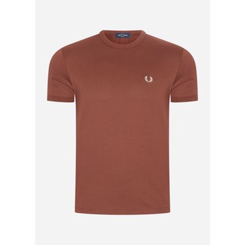 T-shirt T-shirt Ringer - brun whisky - Fred Perry - Modalova