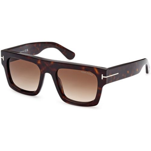 Lunettes de soleil FT0711 FAUSTO Lunettes de soleil, Havana/Marron, 53 mm - Tom Ford - Modalova