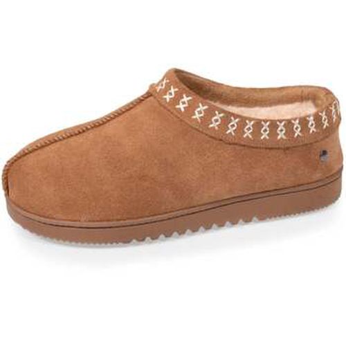 Chaussons Chaussons bottillons bas cuir Camel - Isotoner - Modalova